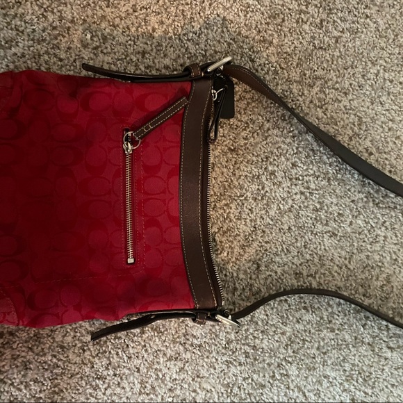 Red Coach Slingbody Backpack - Picture 4 of 4